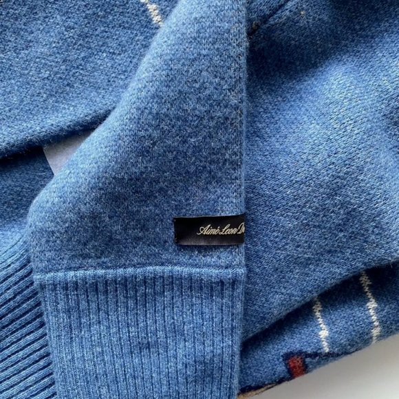 Aime Leon Dore Molina Dunk Sweater FW2020 size LARGE John Starks - Picture 2 of 6